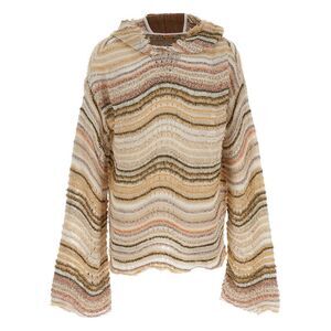 Vitelli Men's Peacock Monster Hooded Sweater